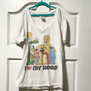 Women’s medium Mighty Fine Sesame Street Tee Shirt